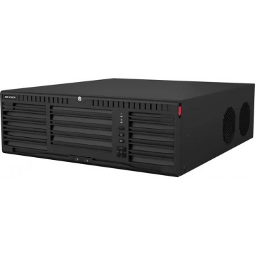 NVR Hikvision 64Ch 16HDD 8K Raid c/ Hot Swap AcuSense HDMI 3U