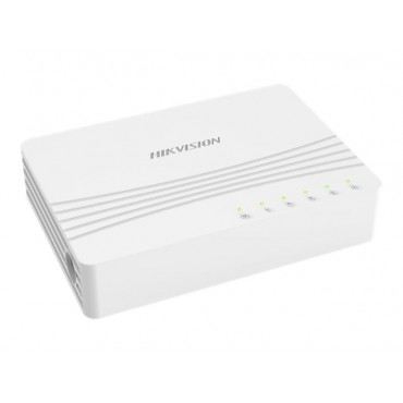Switch Hikvision 5 ports Gigabit No Administrable 10/100/100 Mbps