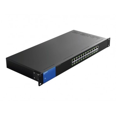 Switch Linksys 24 Port Gigabit Metalico