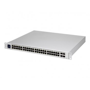 Switch Ubiquiti L3 48xGE PoE con 40xPoE+ y 8xPoE++ (600W) y 4xSFP