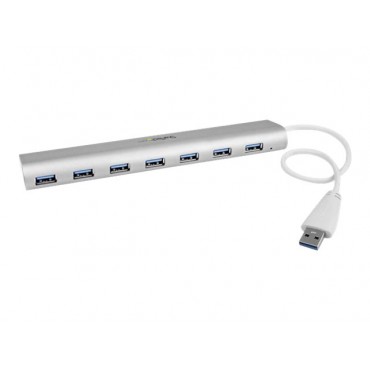 StarTech 7 Port Compact USB 3.0 Hub with Built-in Cable