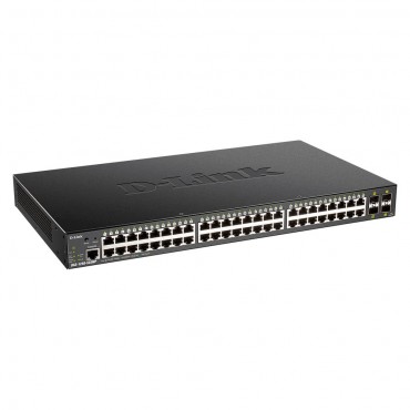 Switch D-Link DGS-1250-52XMP 48 Ports 10/100/1000 Mbps PoE + 4 P