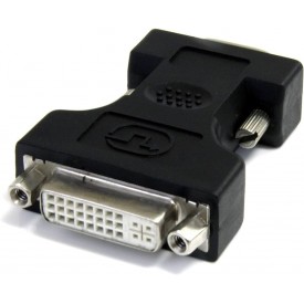 Adaptador DVI to VGA Cable Black F/M