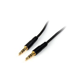 Cable Startech 91cm, Slim 3.5mm, Stereo, Audio M/M