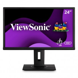 Monitor ViewSonic 24inch, VG2456A, Docking, 1920x1080, HDMI, DP, Pivot, USB-C