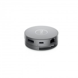 Docking Dell Portable DA310, USB-C, 7 en 1