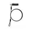 Candado KlipX con clave slot estandar T-bar tipo K largo 2Mt