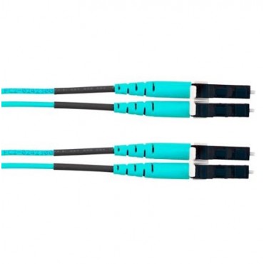 Patch Cord Panduit Fibra Optica Multimodo duplex LC a duplex LC, OM4, 3mts