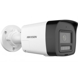 Cámara Hikvision Bullet 2MP DualLight ColorVu Strobo IP67 2.8mm POE