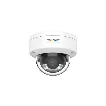 Cámara Hikvision Domo 4MP ColorVu DualLight LF 2.8mm IP67 IK08 IR 30mt