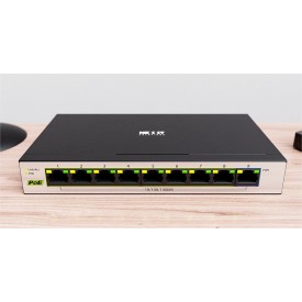 Switch Nexxt Vertex V900P 9 Port PoE+, Giga 60W NSW-V900P