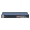 Switch Hikvision Smart 16xPOE+ 100MBPS 2x1000mbps Uplink 2SFP 250mt 230W