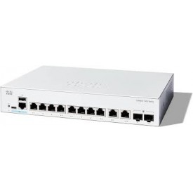 Switch Cisco Catalyst 1300 8-port GE Ext PS 2x1G