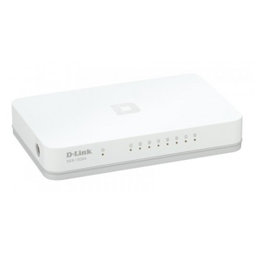 Switch D-Link No Administrable 8 ports 10/100/1000 (Mesa)