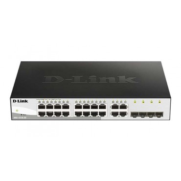 Switch D-Link Smart III 28-Ports Gigabit - 4-Ports SFP Smart III