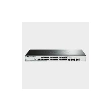 Switch D-Link DGS-1510-28P 24 Puertos Gigabit 2SFP 2SFP+ PoE