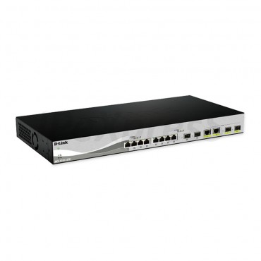 Switch D-Link DXS-1210 8 Puertos 10GBASE-T + 2 SFP+ + 2 Combinados 10GBASE-T/SFP+