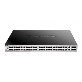Switch D-Link 48 10/100/1000Base-T PoE Ports + 2 DGS-3130-54PS