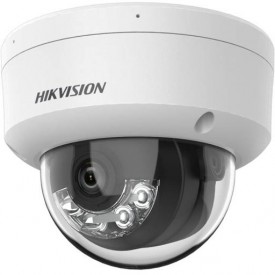 Cámara Hikvision Domo IP 6MP 2.8mm DualLight IP67 IK08 POE WDR MIC