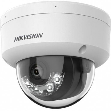 Cámara Hikvision Domo 2MP DualLight 2.8mm 30mt AcuSense IP67 IK10 WDR