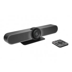 Logitech MeetUp Conference camera - pan / tilt - color - 3840 x 2160 - audio - wireless - Bluetooth