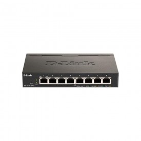 Switch D-Link DGS-1100-08PV2 8-Ports Gigabit PoE Support Easy Sm