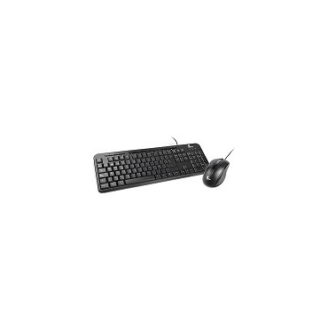 Kit teclado - mouse Xteck XTK-301S, alambrico, multimedia, negro