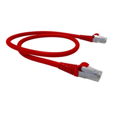 Patch Cord Furukawa U/UTP, cat5e, 1mt, rojo