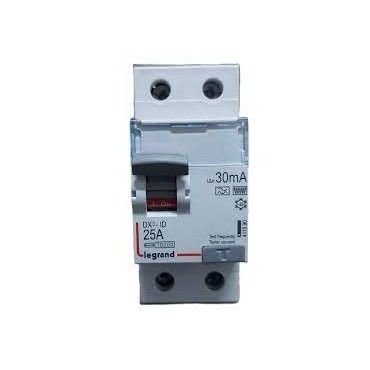 Protector Diferencial legrand DX3, 2x25A, 30mA