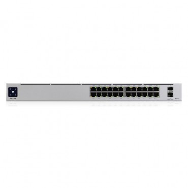 Switch Ubiquiti L3 24xGE PoE con 16xPoE+ y 8xPoE++ (400W) y 2xSFP