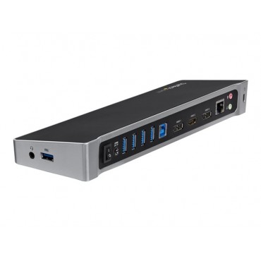 StarTech Triple-Video Docking Station for Laptops - USB
