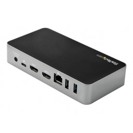 StarTech Dual HDMI Monitor USB-C Docking Station w/ 60W PD - GbE