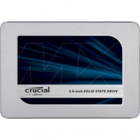 Crucial SSD MX500 500 GB 3D NAND SATA 2,5 pulgadas 7 mm (con adaptador de 9,5 mm)
