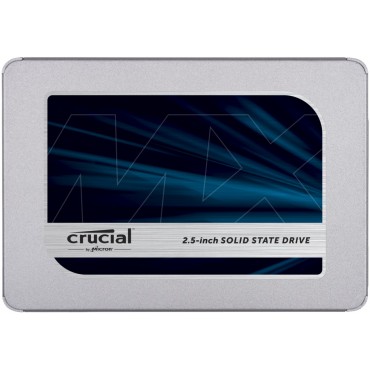 Crucial SSD MX500 4TB 3D NAND Sata 2,5 pulgadas 7 mm (con adaptador de 9,5 mm) interno