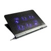 Base Xtech enfriadora gaming hasta 17" luces Led