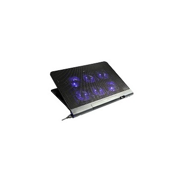 Base Xtech enfriadora gaming hasta 17" luces Led
