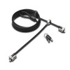 Cable de Seguridad Kensington Microsaver 2.0 Twin 2.4mts.