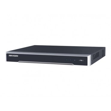 NVR Hikvision 16ch/16ch POE 2HDD (no incl)H264/H265/H265+ 160Mbps