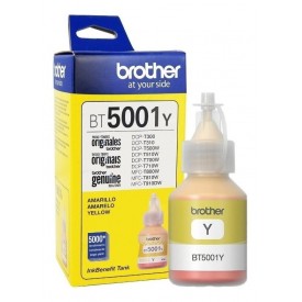 Botella Tinta Brother BT5001Y Amarilla 5000 pag